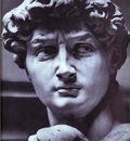 Michelangelo David detail