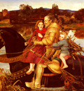 Millais Sir John Everett A Dream Of The Past Sir Isumbras At The Ford
