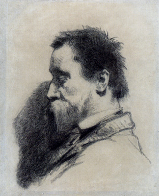 Millet Jean Francois Portrait Of A Man Said To Be Leopold Desbrosses