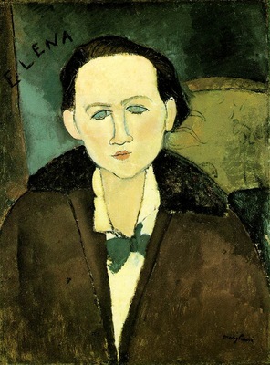 Modigliani Elena Pavlowski, 1917, 64 8x48 9 cm, The Phillips