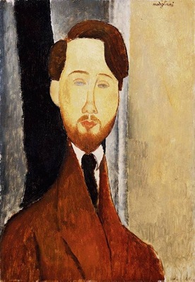 Modigliani Portrait of Leopold Zborowski, 1919, Barnes found
