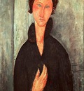Modigliani Femme aux yeux bleus, Paris