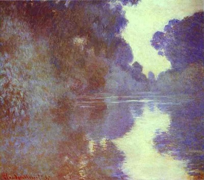 Claude Monet Branch of the Seine Near Giverny