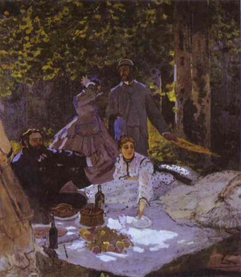 Claude Monet Dejeuner sur lherbe The Picnic