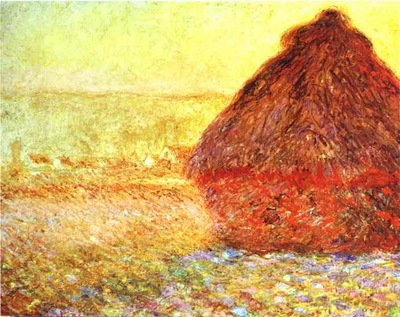 Claude Monet Haystack at the Sunset near Giverny