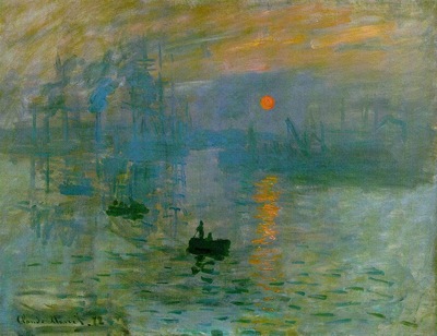 Claude Monet Impression, soleil levant Impression, Sunri