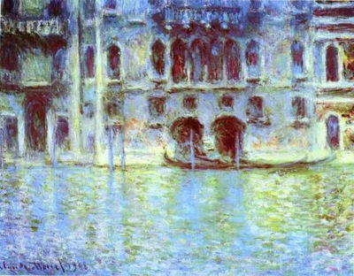 Claude Monet Palazzo da Mula  Venice