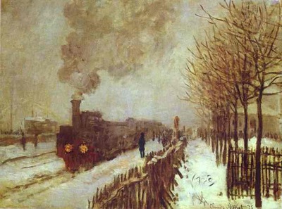 Claude Monet The Train in the Snow