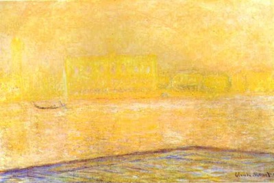 Claude Monet View of the Doge Palace from San Giorgio