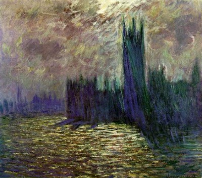 Monet Houses of Parliament, London, 1905, 81x92 cm, Musee Ma