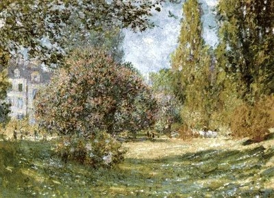 Monet Landscape Parc Monceau, Paris