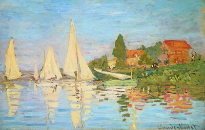 Monet The Regatta at Argenteuil