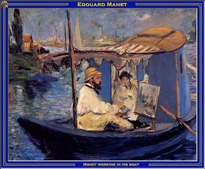 PO Vp S2 34 Manet Monet working in his boat