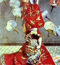 Claude Monet Madame Monet in Japanese Costume La Japonaise