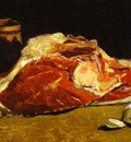 Claude Monet Still Life; Piece of Beef