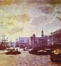 Claude Monet The London Harbour