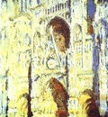 Claude Monet The Rouen Cathedral  Portail  The Albaine Tower