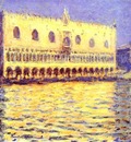 Claude Monet Venice  The Doge Palace