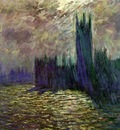Monet Houses of Parliament, London, 1905, 81x92 cm, Musee Ma