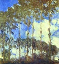 Monet Poplars on the Bank of the River Epte