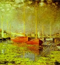 Monet Red Boats, Argenteuil