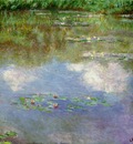 Monet Water lilies The clouds , 1903, 74 6 x 105 3 cm, Priv