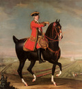 Morier Daniel Equestrian Portrait Of Field Marshal Sir Jean Louis Ligonier