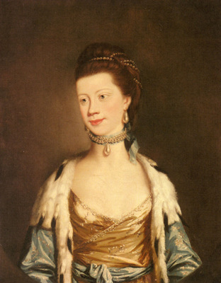 Morland Henry Robert Portrait Of Queen Charlotte