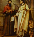 Bartolome Esteban Murillo St  Leander and St  Bonaventura