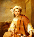 Murillo Bartolome Estaban The Flower Girl
