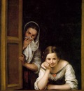 Murillo Two Women at a Window ca 1670, NG Washington