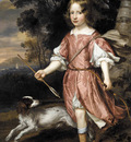 Mytens Jan Portrait of the son of a nobleman as Cupid