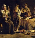 Le Nain Peasant Family in an Interior, ca 1642, 113x159 cm,