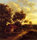 Nasmyth Patrick A Landscape With A Cottage Near Dorking