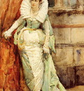 Ortiz Francisco Pradilla y An Elegant Lady