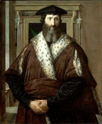 Parmigianino Malatesta Baglioni, ca 1537, 117x98, Kunsthisto