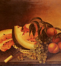 Peale Rubens Still Life With Watermelon
