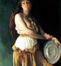Pell Ella Ferris 1846 to 1922 Salome 51 by 38in