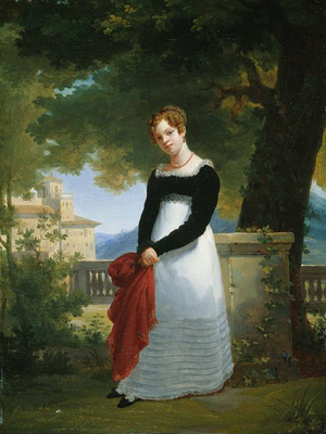 Picot Francois Eduoard Portrait of Adelaide Sophie Cleret c1817