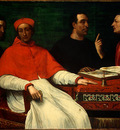 PIOMBO,DEL CARDINAL BANDINELLO SAULI, HIS SECRETARY, AND TWO