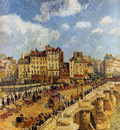 Pissarro Camille The pont Neuf Sun