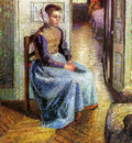 Pissarro Camille Young Flemish maid Sun