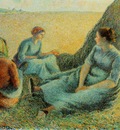 Pissarro Haymakers resting, 1891, 65 4x81 3 cm, McNay Art In