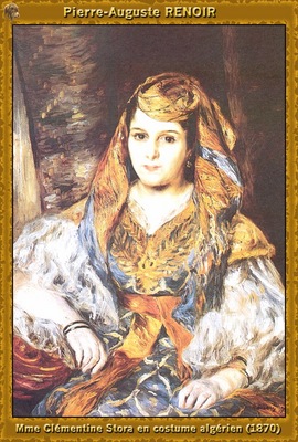 po par 030 mme clementine stora en costume algerien
