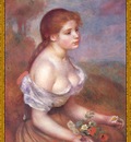 po par 211 jeune fille aux marguerites