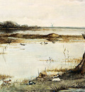 Poggenbeek Geo Ducks In A Landscape Near Kortenhoef