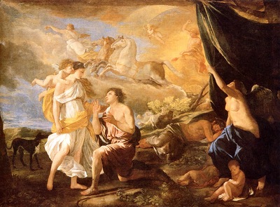 Poussin, Nicolas Selene Endymion end