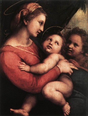 Raffaello Madonna della Tenda