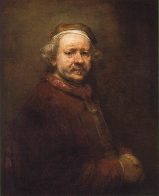 REMBRANDT SELFPORTRAIT 1669 NG LONDON
