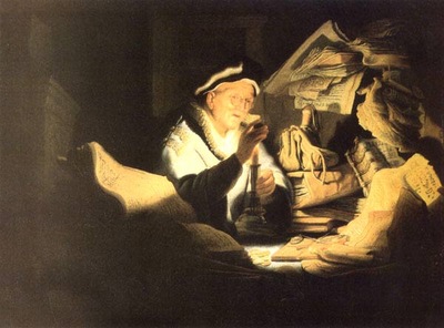 REMBRANDT The rich man from the parable 1626 Staatliche Muse